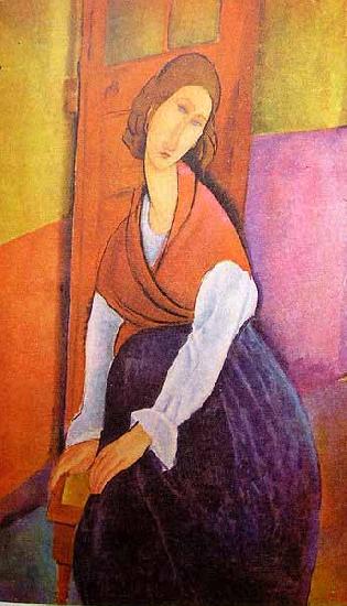 Amedeo Modigliani Portrait of Jeanne Hebuterne